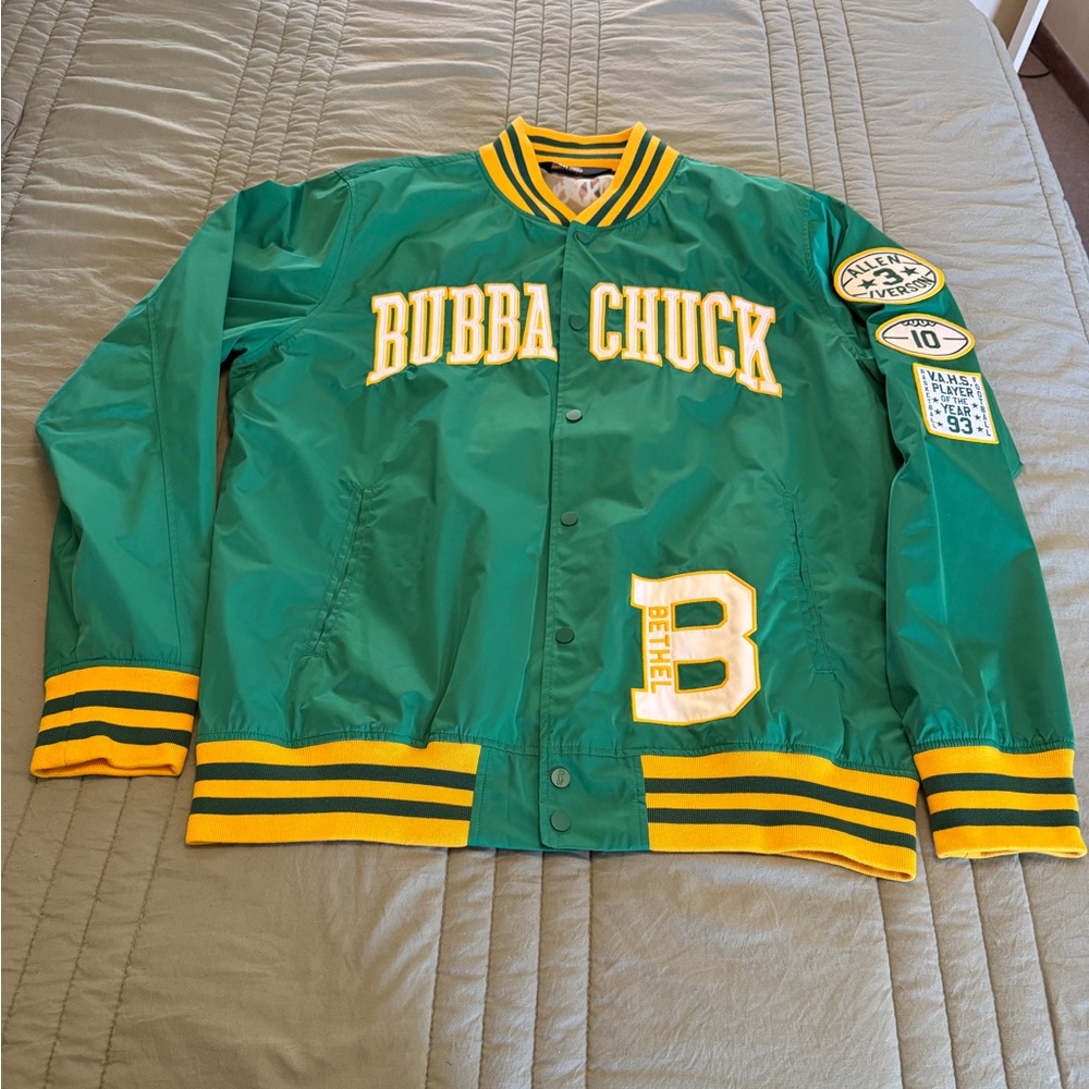 “Bubba Chuck” Allen Iverson Roots of Fight Varsity Jacket (Size XXL)
